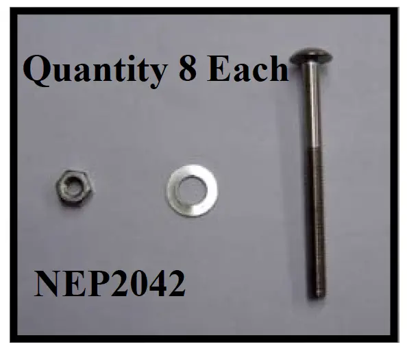 NEP2042 Universal Hardware Kit Replacement for Structural Repairs