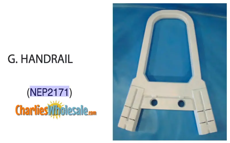 NEP2171 Replacement Handrail Assembly (Model AC 01127)
