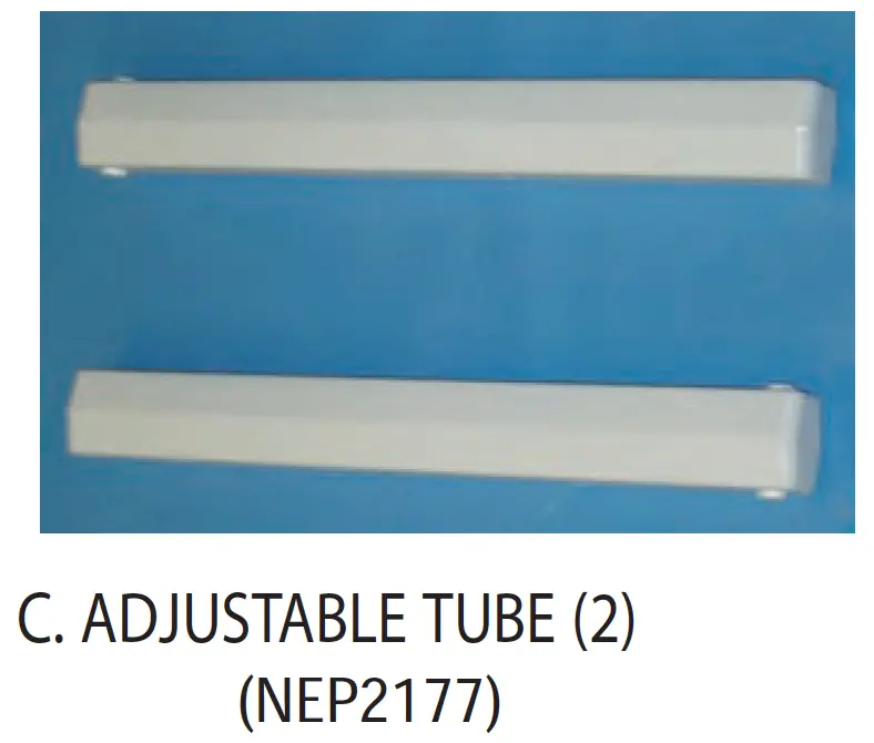 NEP2177 Adjustable Tube Pair – Replacement Set