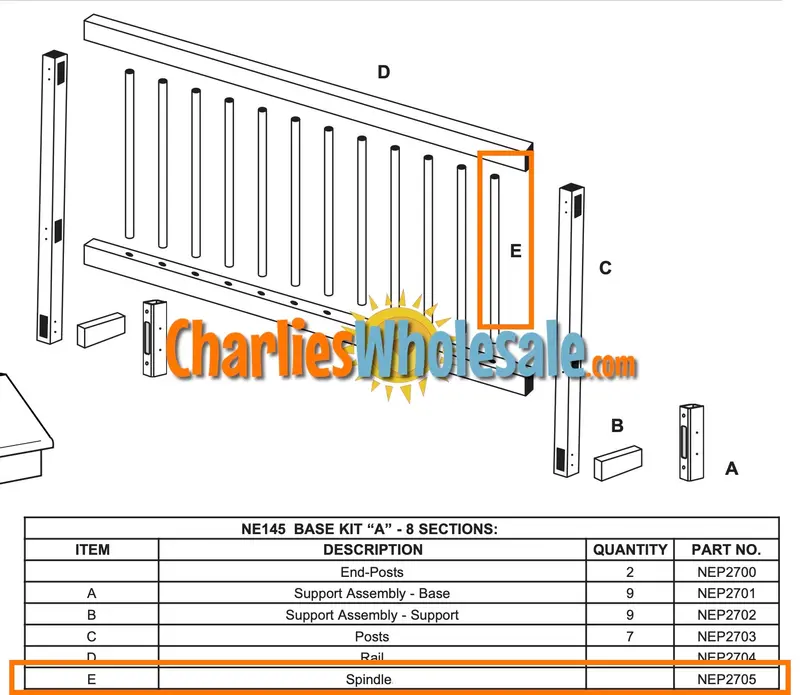 NEP2705 Precision Spindle Replacement for Table Mechanisms