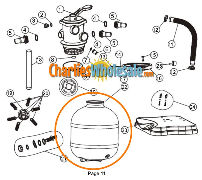 NEP4101 Blow-Molded Polyethylene Tank Replacement