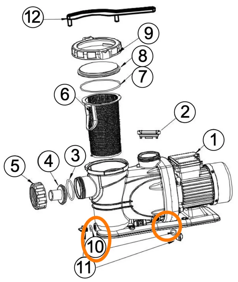 NEP4136 Pump Drain Valve O-Ring Pair – Replacement Seal Kit