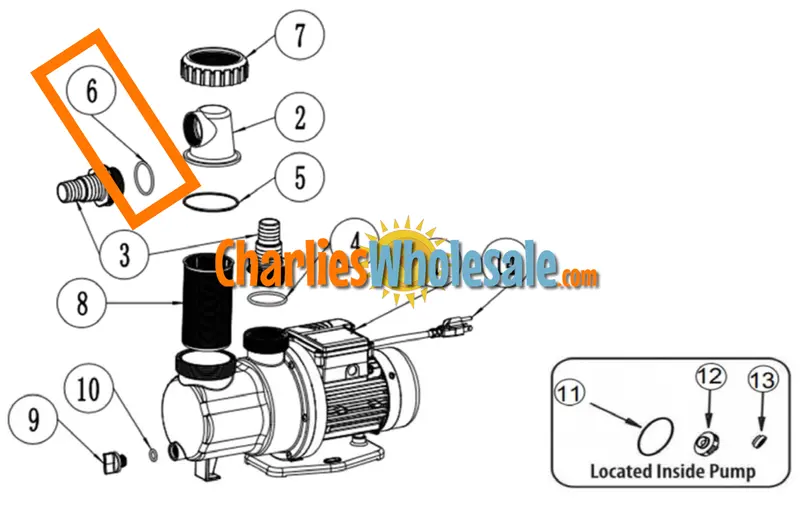 NEP4267 O-Ring Replacement for Pool Equipment (C-Type)