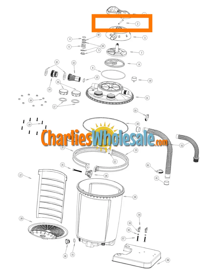 NEP4290 V00153 Valve Stem Pin Replacement Component