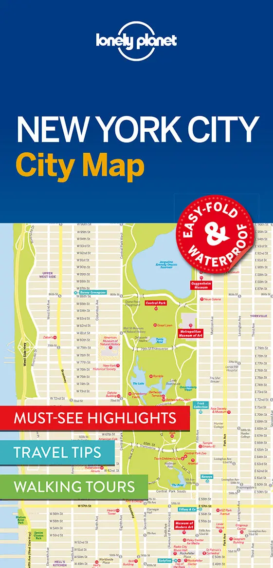 New York City Map – Lonely Planet
