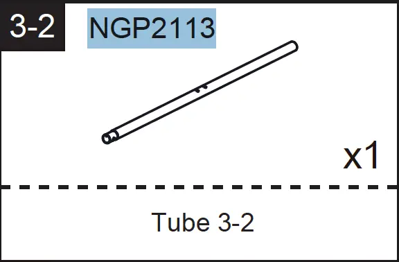 NGP2113 Tube 3-2 Replacement Part