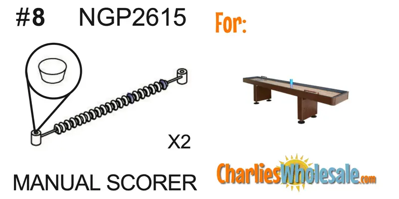 NGP2615 Abacus-Style Scorer Set (2-Pack)