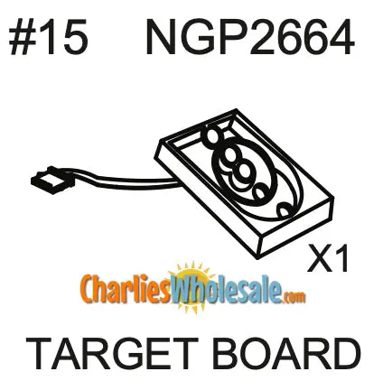 NGP2664 Target Board Replacement Part