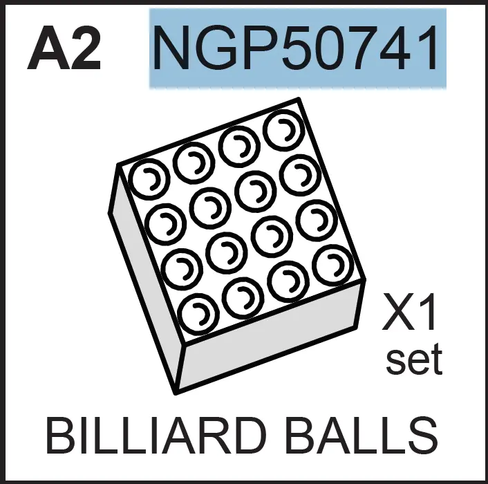 NGP50741 Premium Billiard Ball Set – Replacement Pack