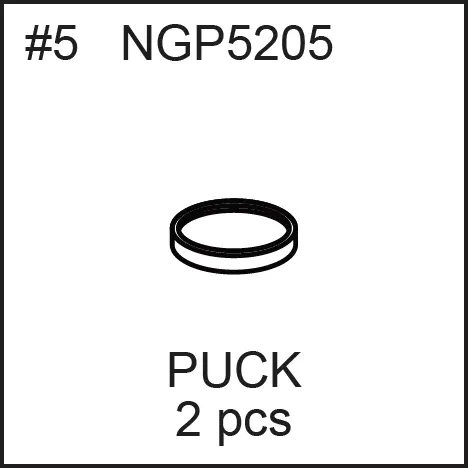 NGP5205 Game Puck Set – 2-Pack Replacement