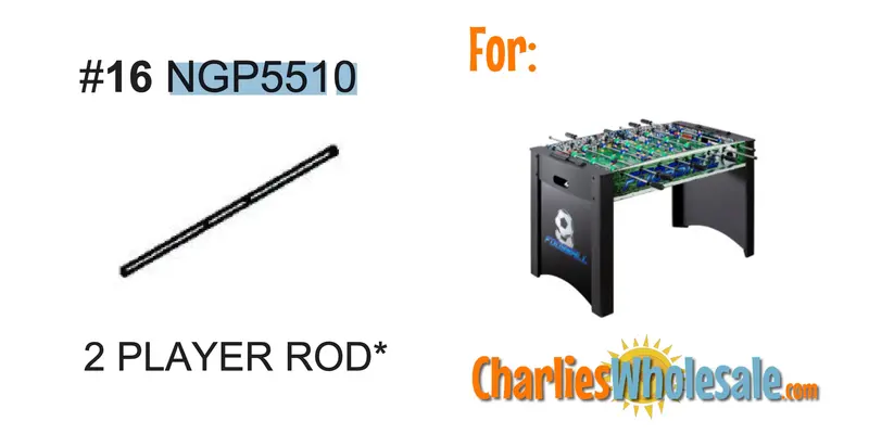 NGP5510 Replacement 2-Player Control Rod