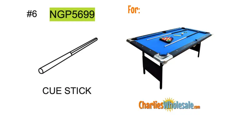 NGP5699 Replacement Cue Stick for Pool Table Accessories