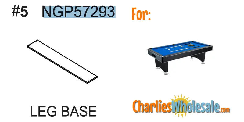 NGP57293 Reinforced Leg Base Replacement
