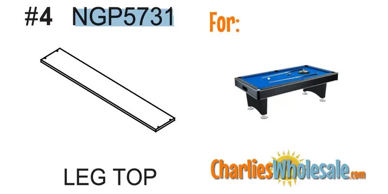 NGP5731 Leg Top Cap Replacement Part