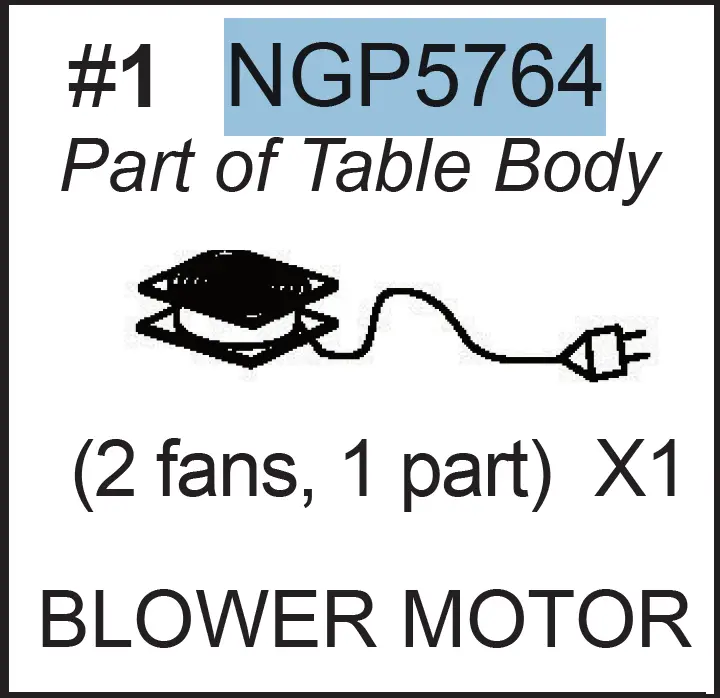 NGP5764 Dual Blower Motor Kit – OEM Replacement Set