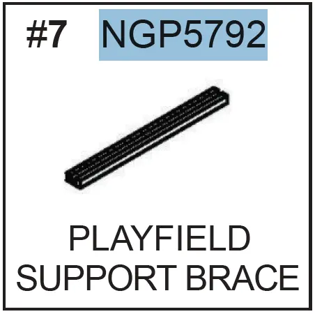NGP5792 Playfield Support Brace – Stability Reinforcement Kit