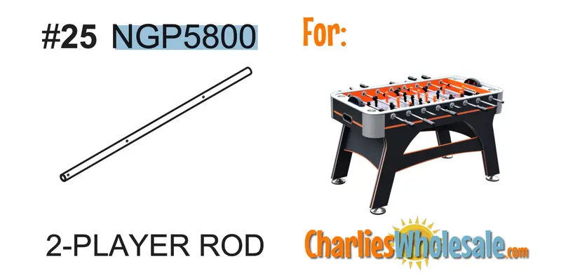 NGP5800 Two-Rod Player Assembly Replacement