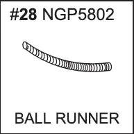 NGP5802 Precision Ball Runner Replacement Part