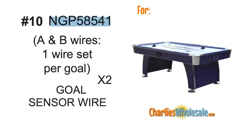 NGP58541 Sensor Wire Set – One Per Goal for Pool Safety Equipment