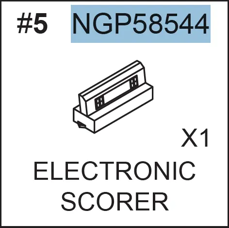 NGP58544 Electronic Scorer Unit Replacement
