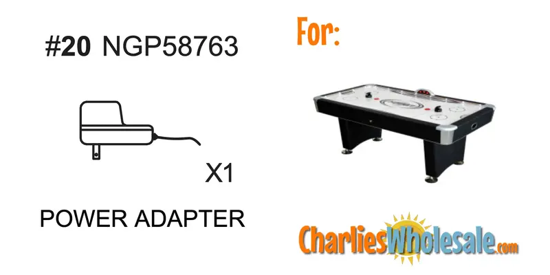 NGP58763 AC/DC Power Adapter Replacement