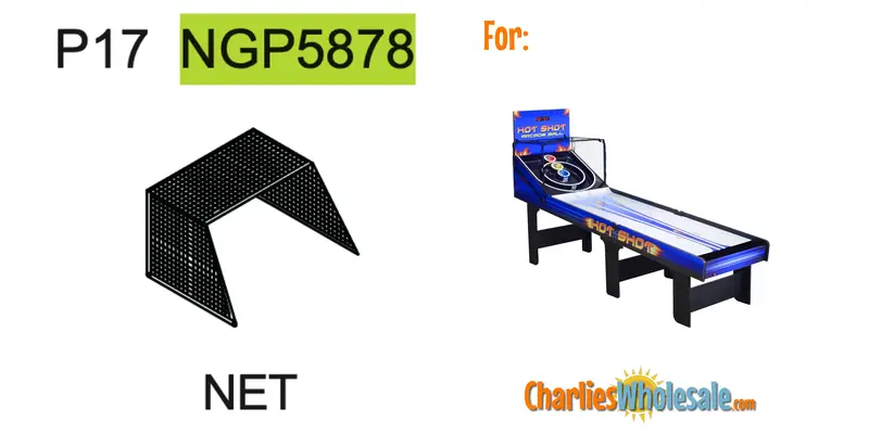 NGP5878 Replacement Net for Pool Cleaning or Game Use