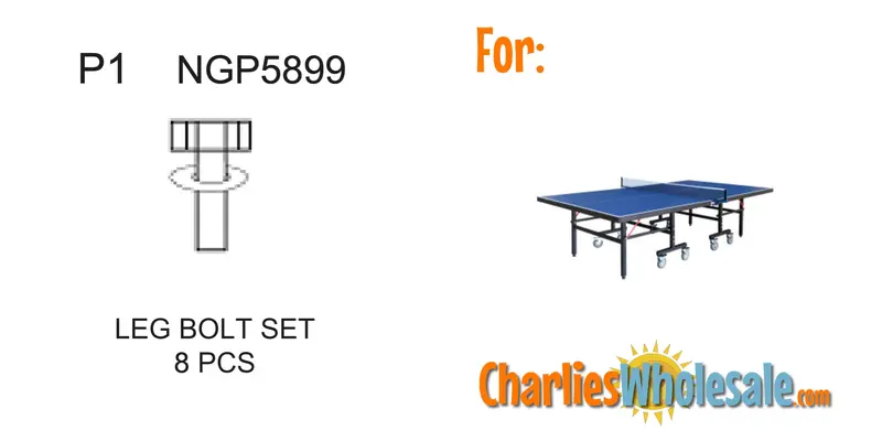 NGP5899 Leg Bolt Assembly Set for Table Stability