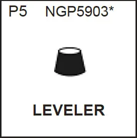 NGP5903 Leveler Replacement Component
