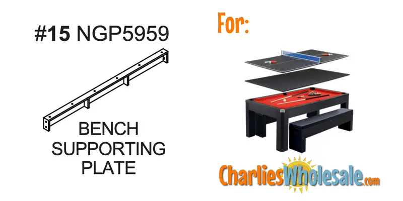 NGP5959 Bench Reinforcement Support Plate