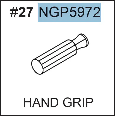 NGP5972 Ergonomic Hand Grip – Non-Slip Replacement Handle