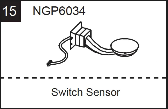 NGP6034 Switch Sensor Replacement Component