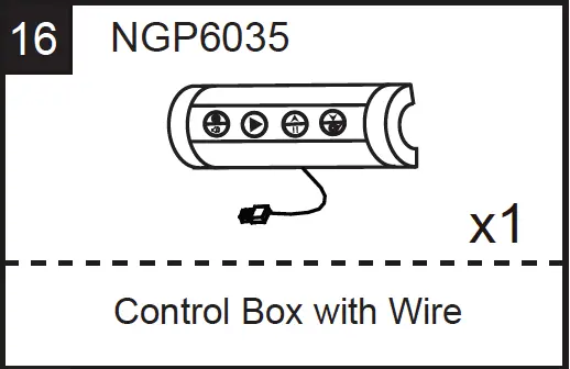 NGP6035 Control Box with Wiring – Replacement Unit