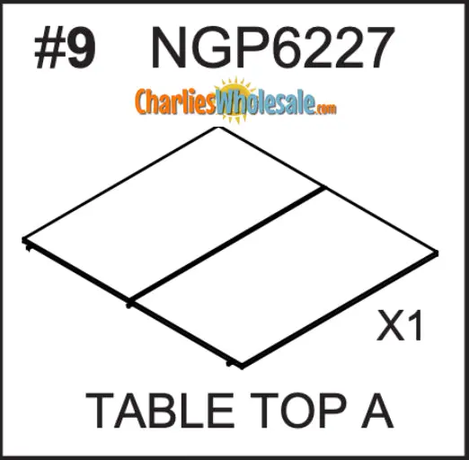 NGP6227 Replacement Table Top Panel A