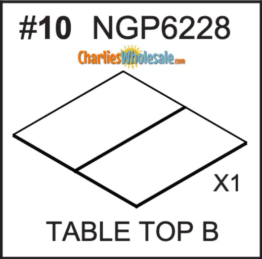 NGP6228 Replacement Table Top Panel B