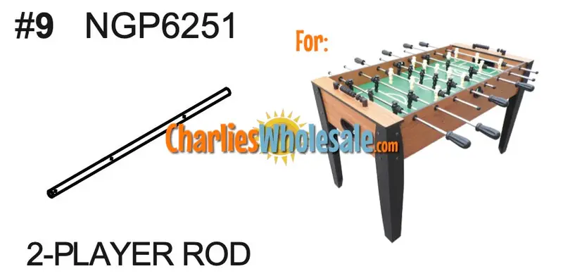 NGP6251 Two-Player Rod Replacement Part