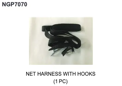 NGP7070 Net Harness with Integrated Hooks – Replacement Accessory