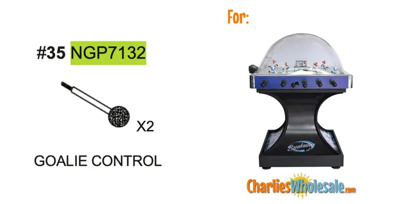 NGP7132 Goalie Control Assembly Replacement