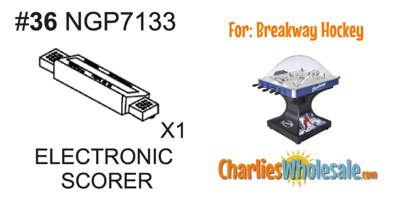 NGP7133 Digital Electronic Scorer Replacement Unit