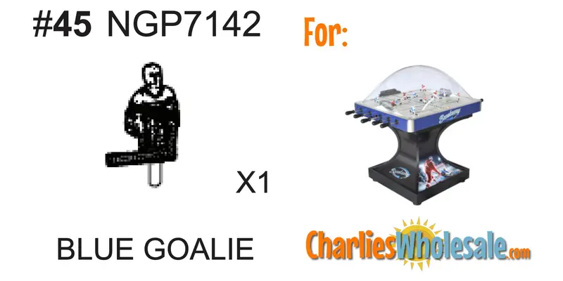 NGP7142 Blue Goalie Figure Replacement