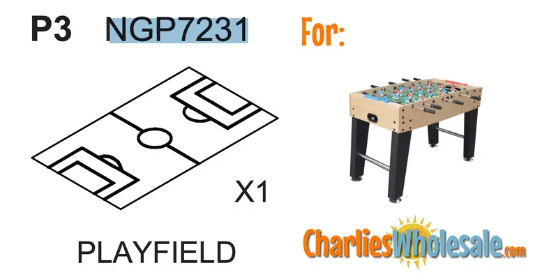 NGP7231 Precision-Cut Shuffleboard Playfield Surface