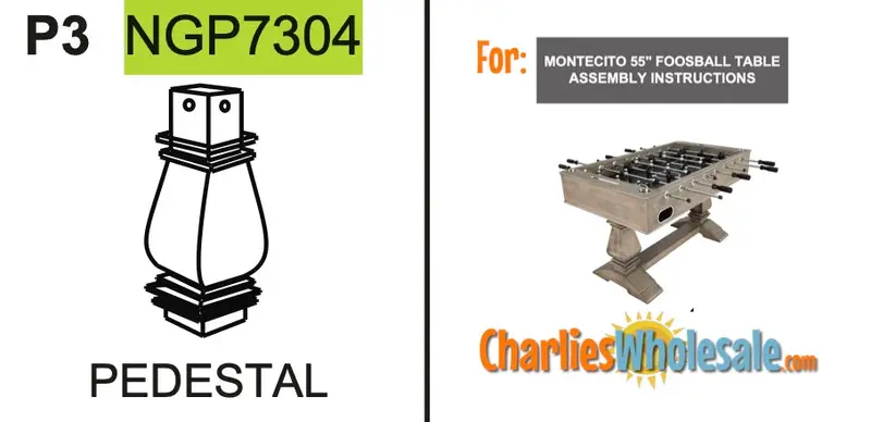 NGP7304 Adjustable Pedestal Replacement