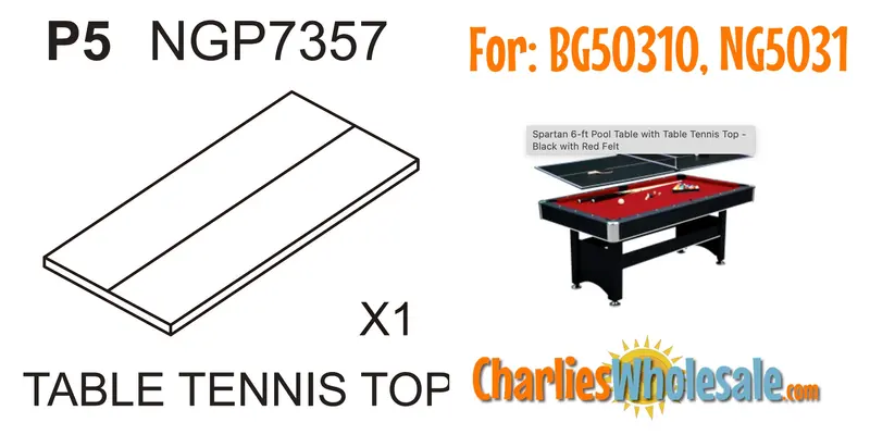 NGP7357 Premium Table Top – High-Density Surface Replacement