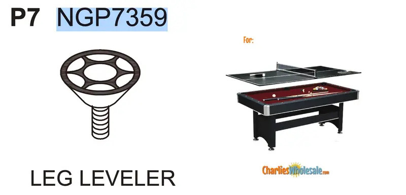 NGP7359 Adjustable Leg Leveler Replacement