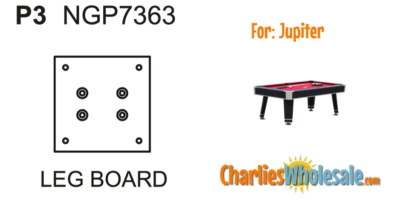 NGP7363 Replacement Leg Board – Adjustable Support Component for Pool Covers