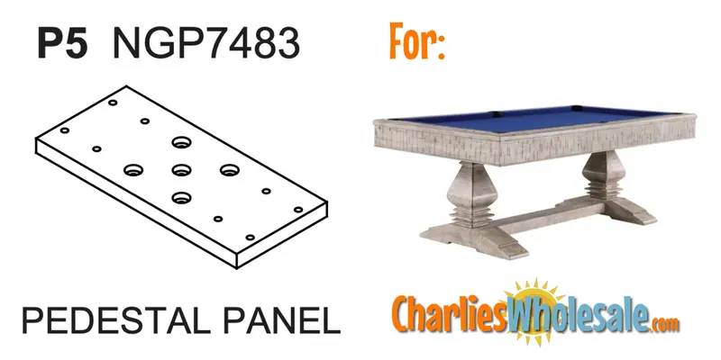 NGP7483 Pedestal Panel Replacement Component