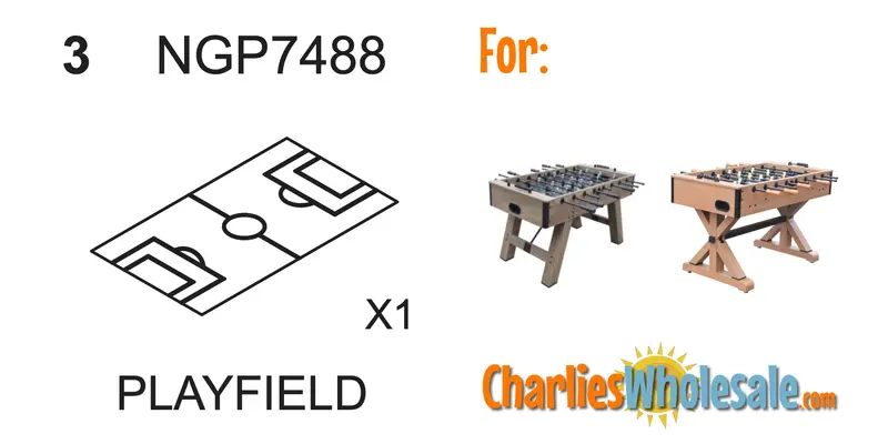 NGP7488 Official Playfield Replacement Panel