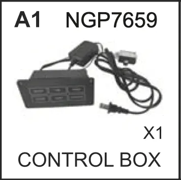 NGP7659 Electronic Control Box for Pool Automation
