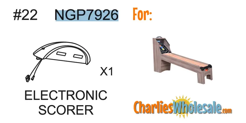 NGP7926 Digital Electronic Scorer Replacement Unit
