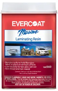 No-Wax Laminating Resin – Polyester Formula for Clear, Wet-Out Applications