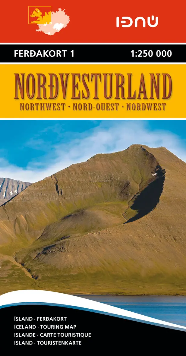 Northwest Iceland Travel Map